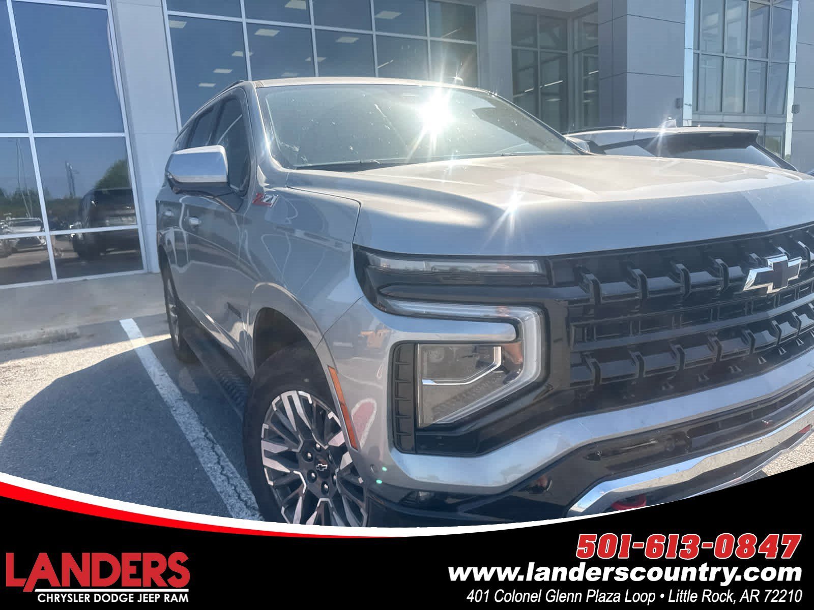 Used 2025 Sterling Gray Metallic Chevrolet Z71 image 1