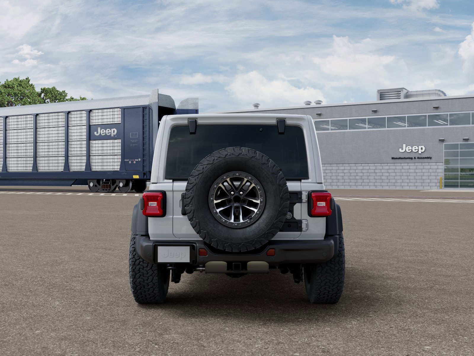 New 2026 Bright White Clear-Coat Exterior Paint Jeep Moab 392 image 6