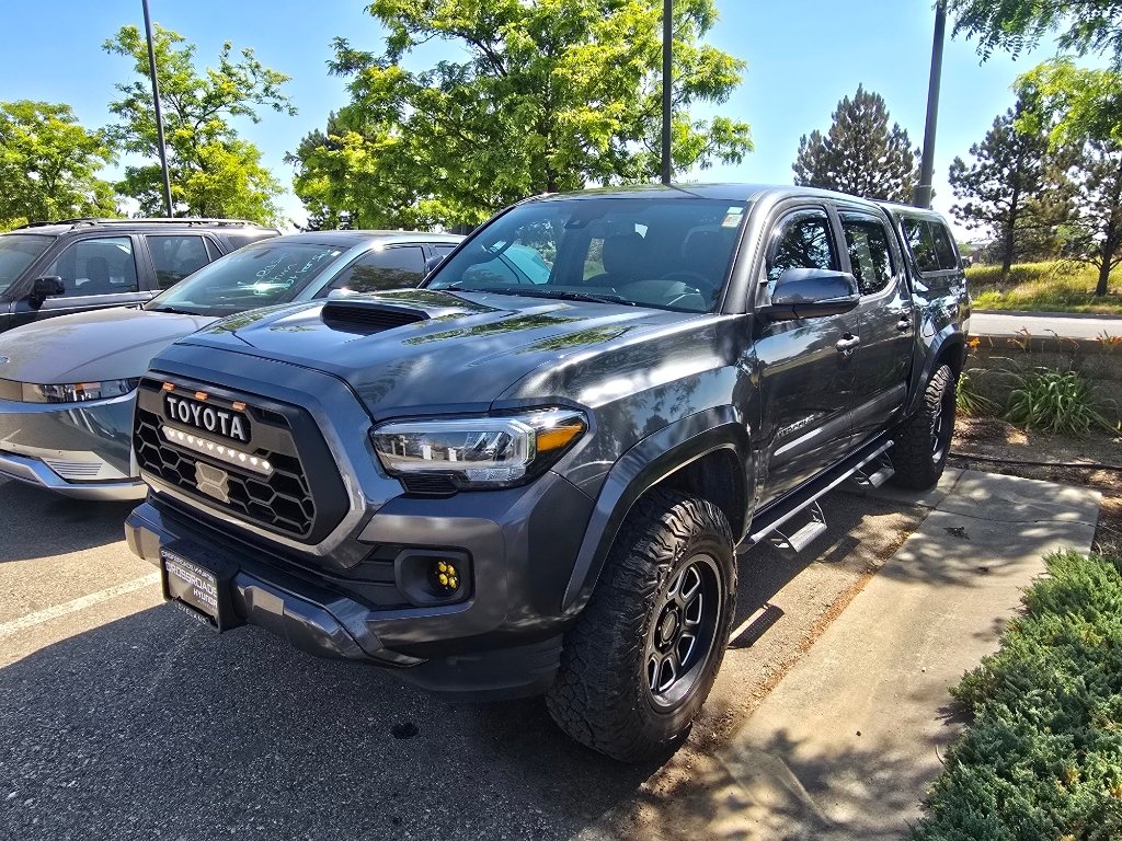Used 2022 Magnetic Gray Metallic Toyota TRD Sport image 11
