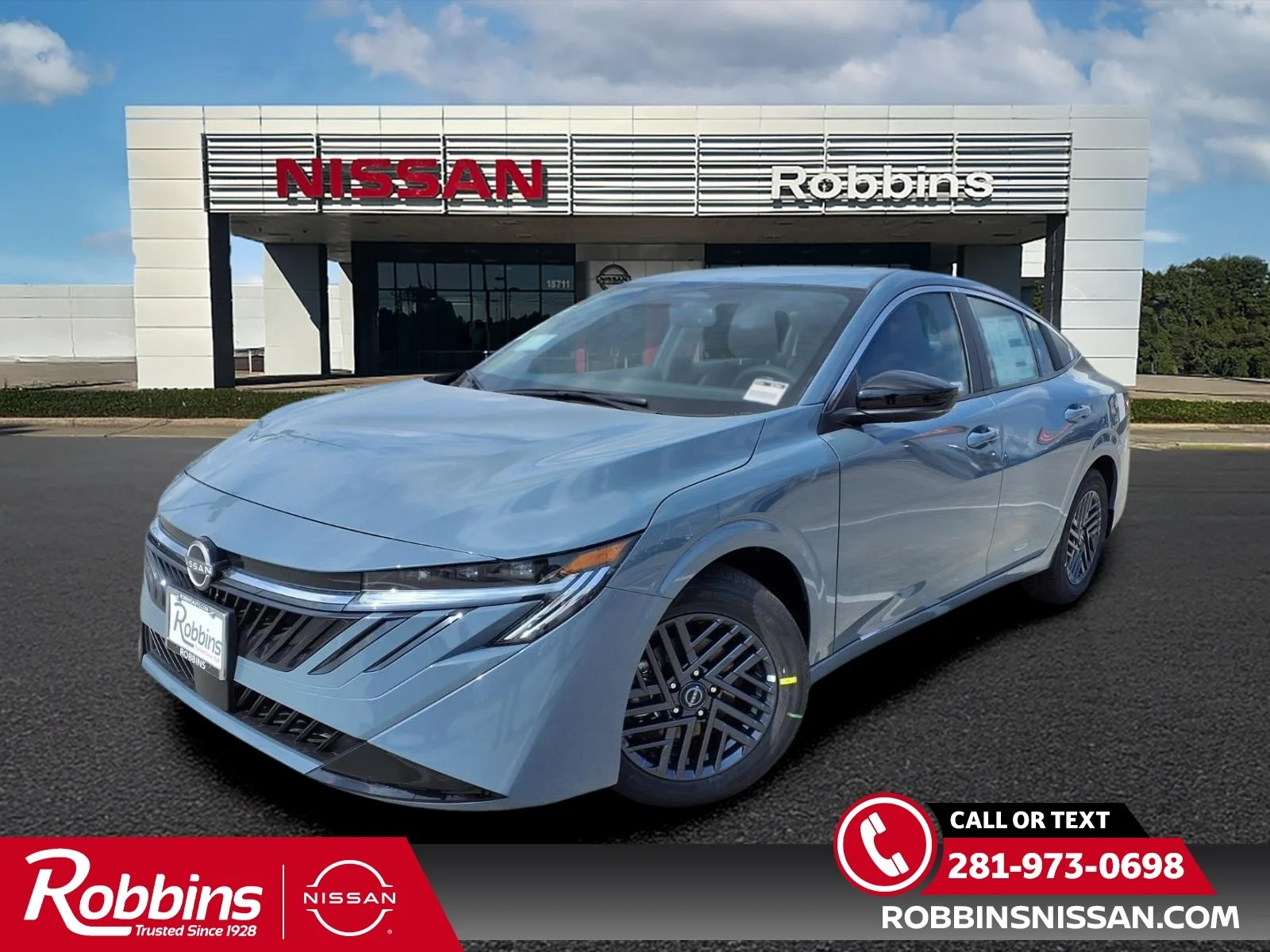 2026 Nissan Sentra SV Gray at Robbins Nissan