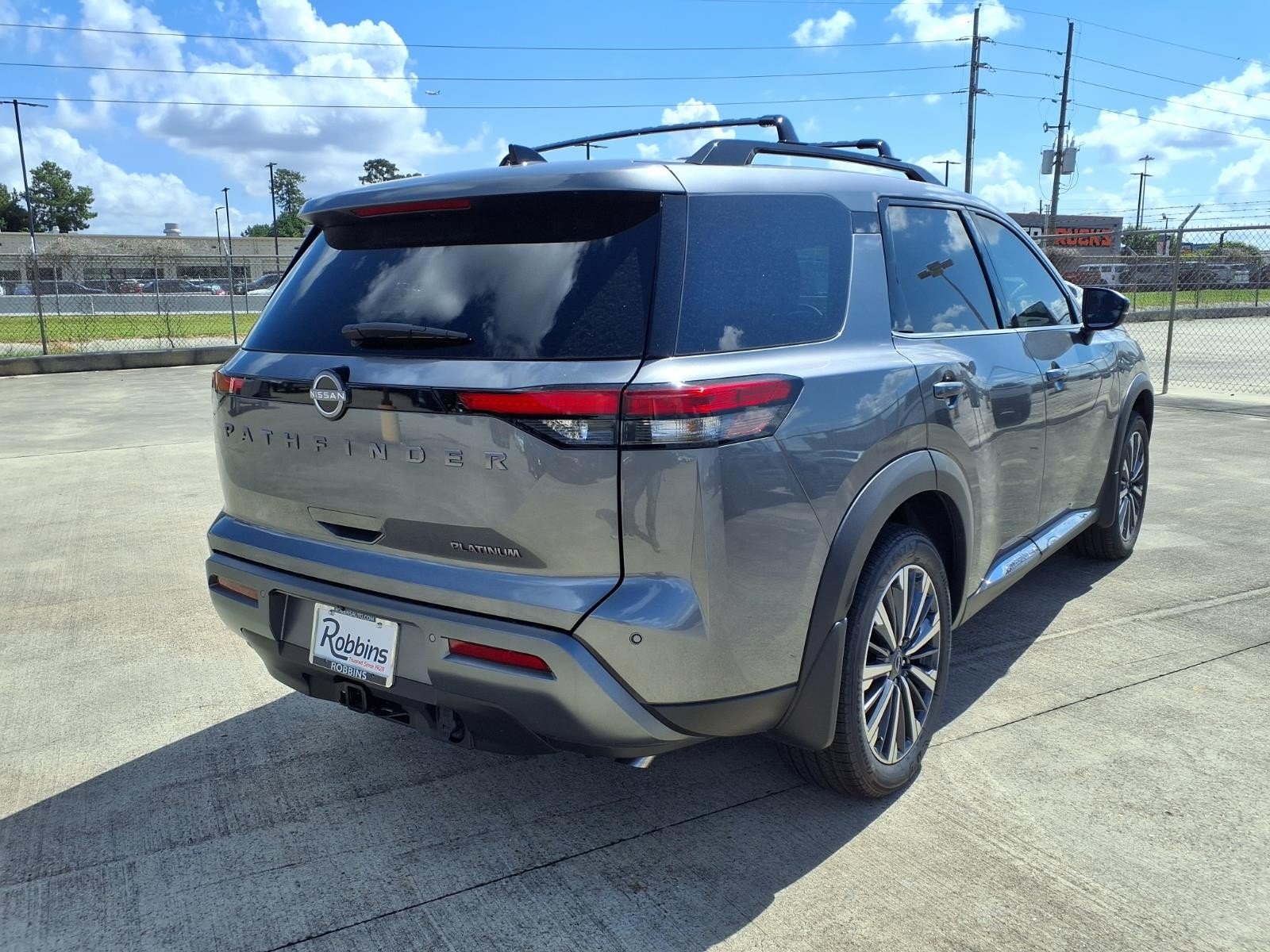2026 Nissan Pathfinder Platinum Gray at Robbins Nissan