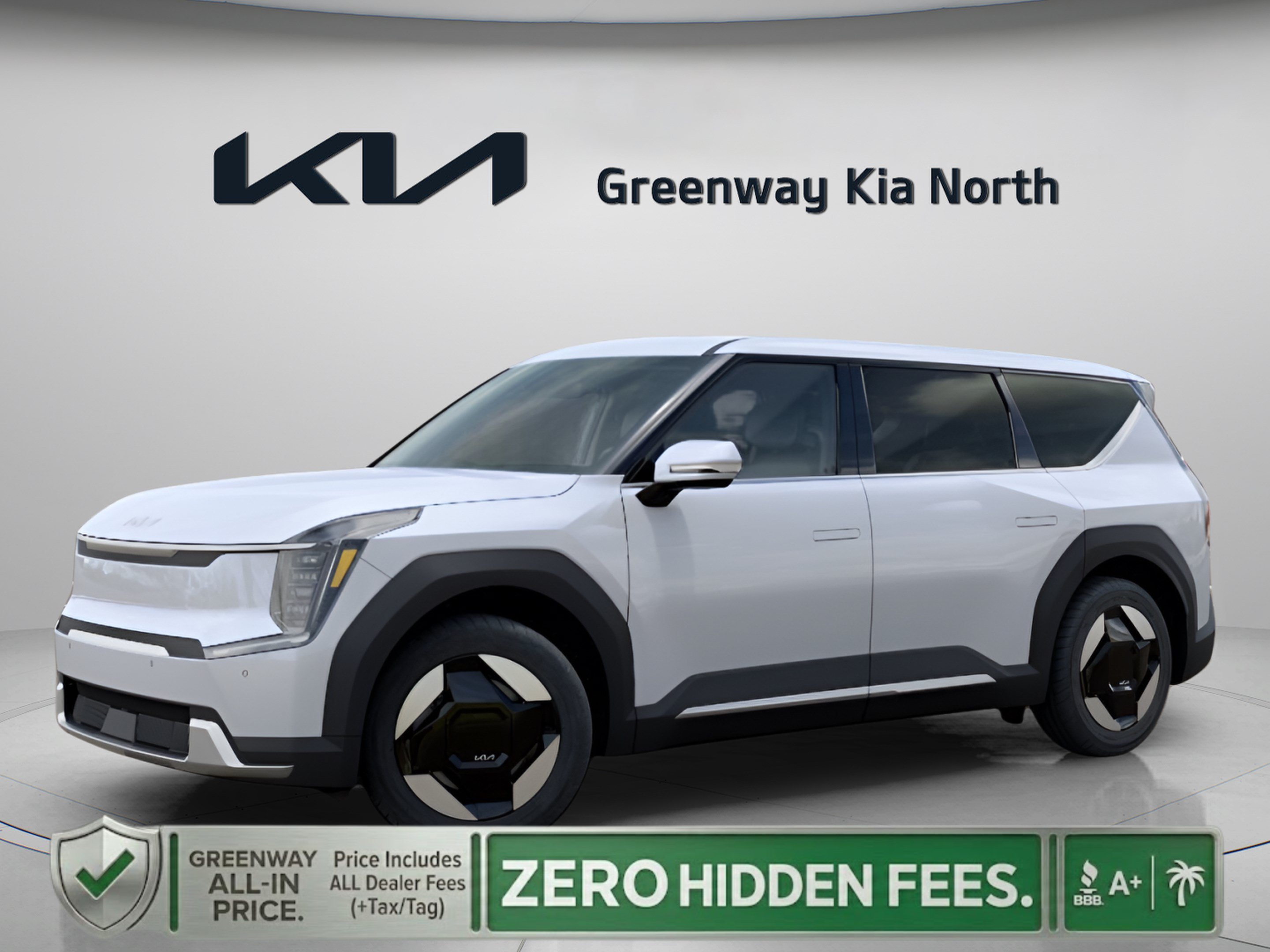 New 2026 Glacial White Pearl Kia Light Long Range RWD image 4