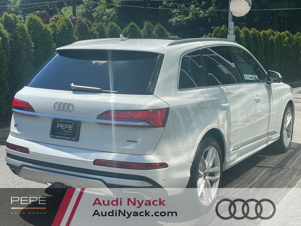 Used 2025 White Audi 55 Premium Plus image 4