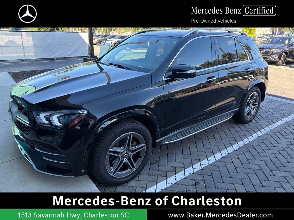 Certified Used 2023 Black Mercedes-Benz GLE 350 image 1