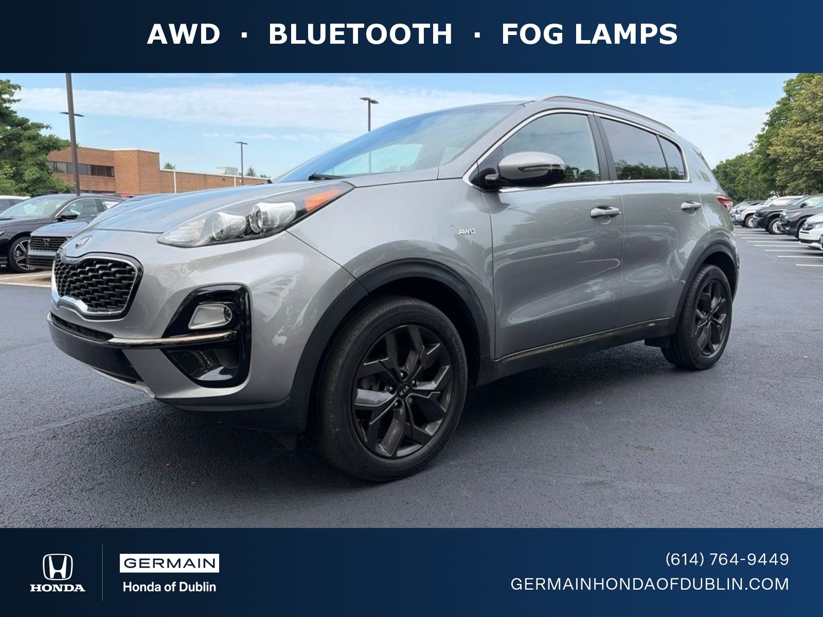 Used 2020 Steel Gray Kia S image 1