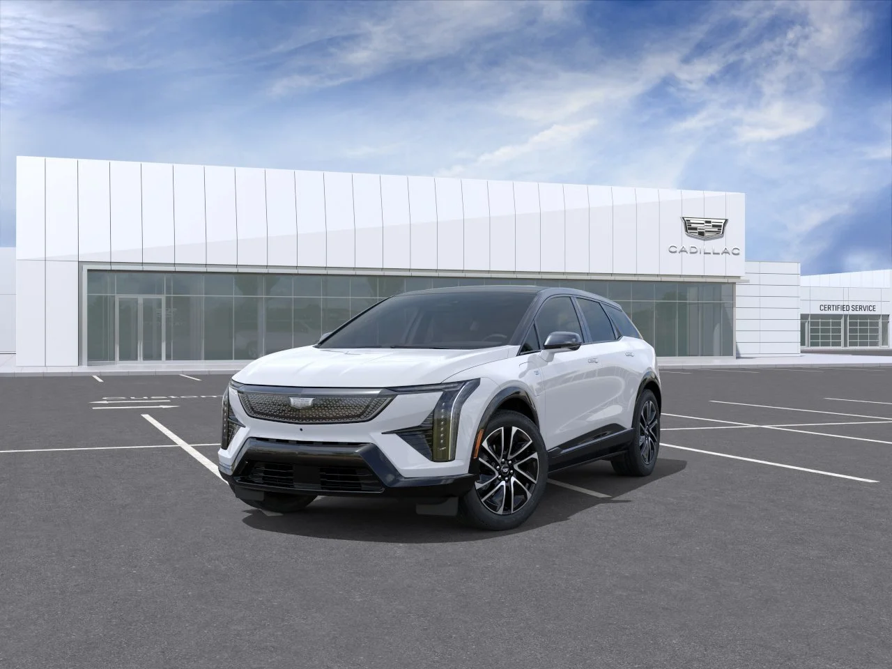 New 2026 Vibrant White Tricoat Cadillac Sport image 8