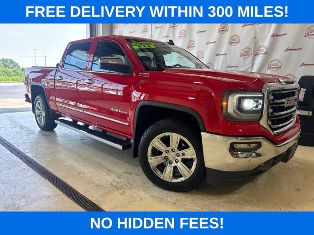 Certified 2018 GMC Sierra 1500 SLT with VIN 3GTU2NEC3JG569823 for sale in Kansas City