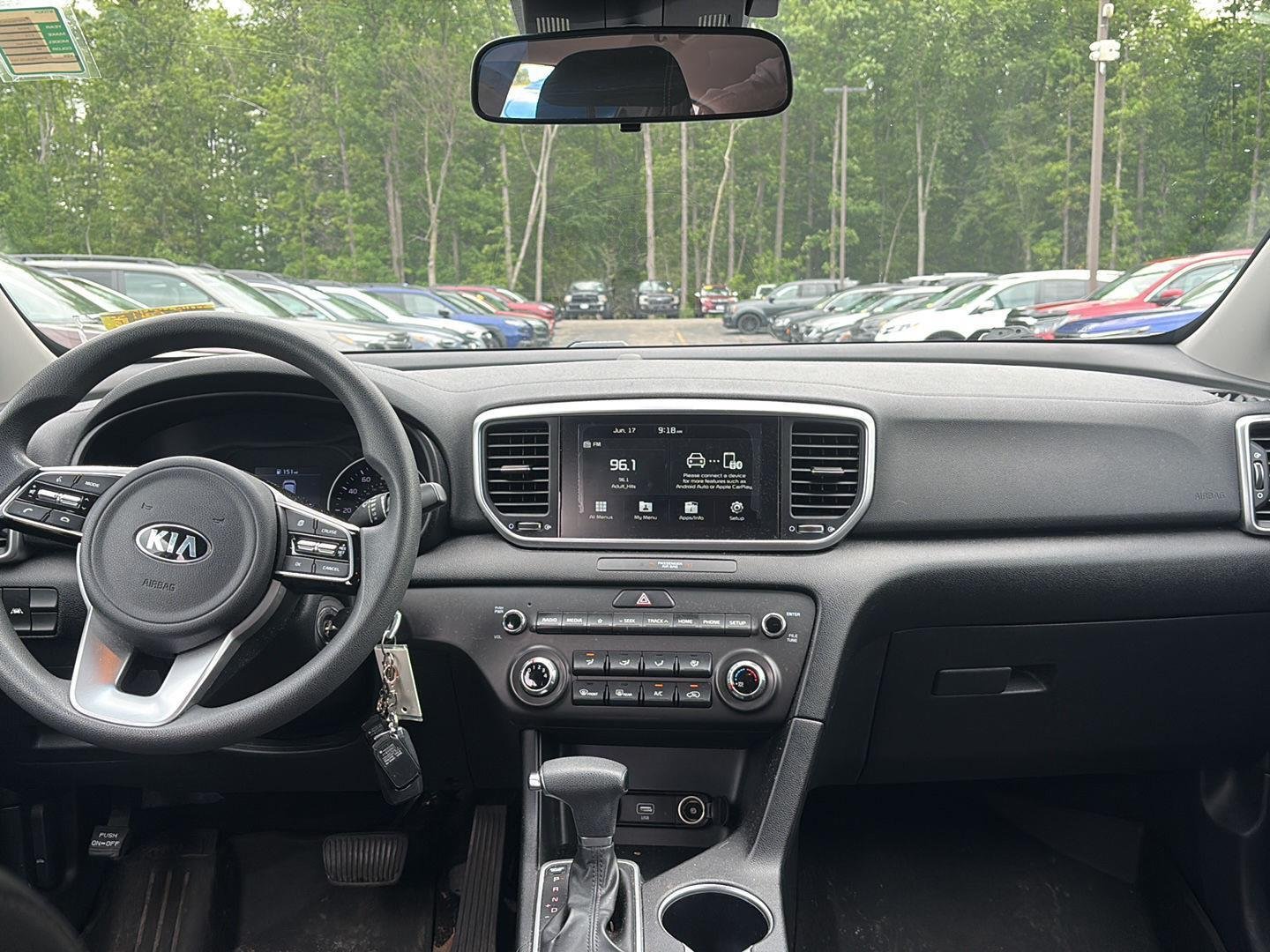 Used 2020 Black Cherry Kia  image 2
