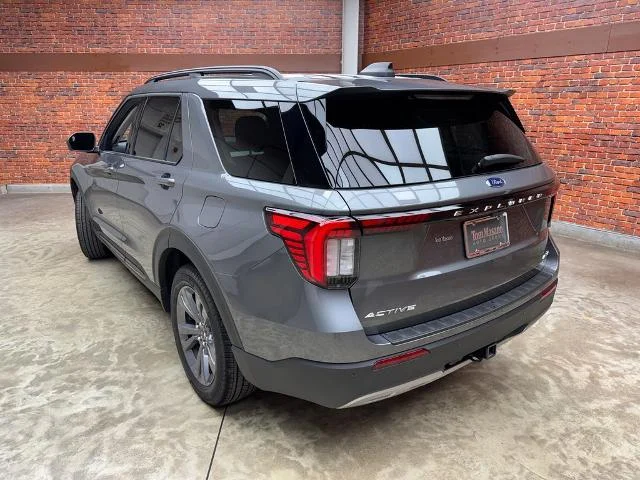New 2026 Carbonized Gray Metallic Ford Active image 2
