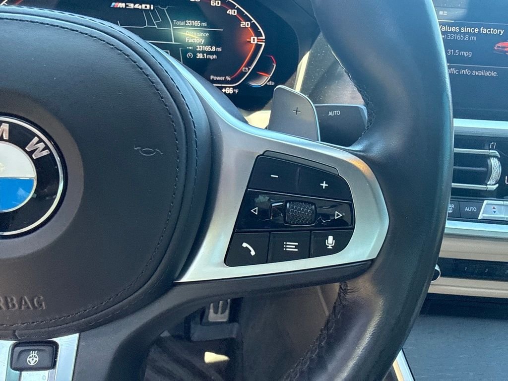 Used 2022 Sunset Orange Metallic BMW M340i xDrive image 10