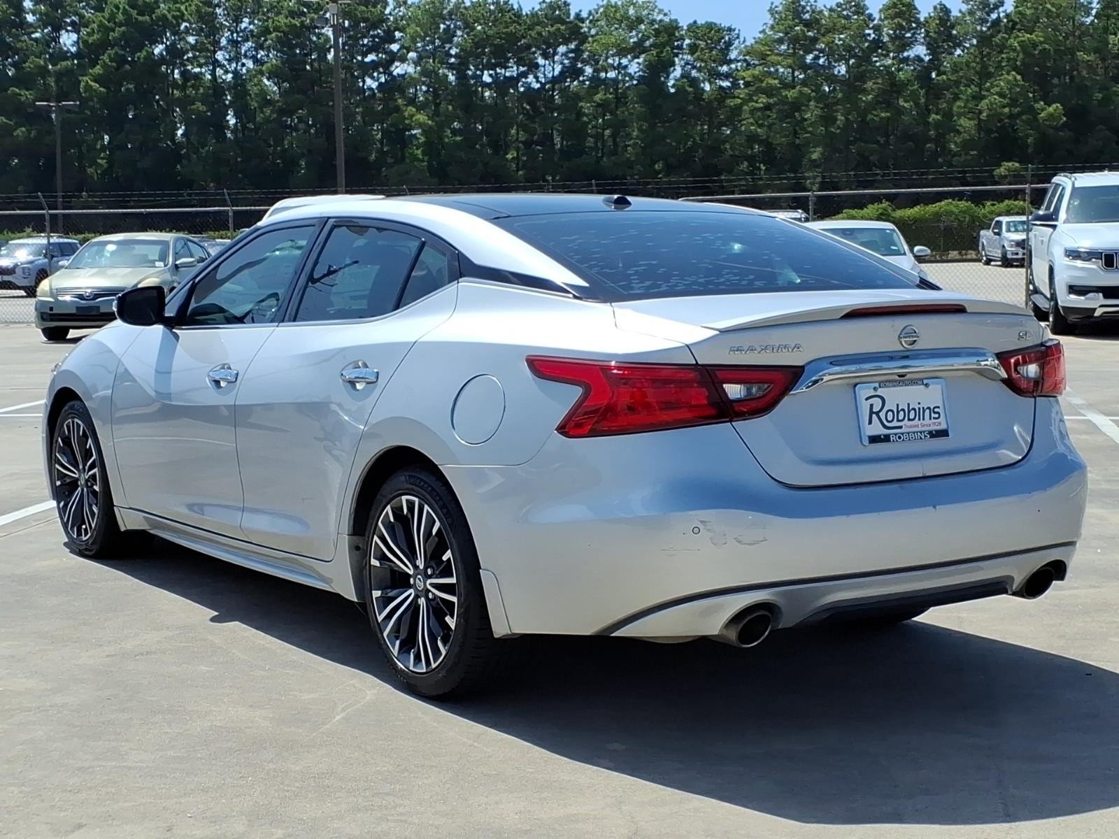 2017 Nissan Maxima SL White at Delta Auto Alliance