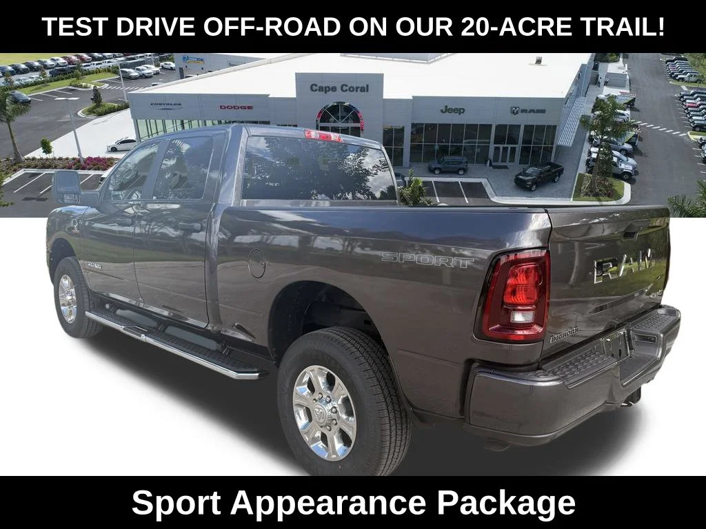 New 2026 Granite Crystal Metallic Clear-Coat Exterior Paint RAM Big Horn image 6