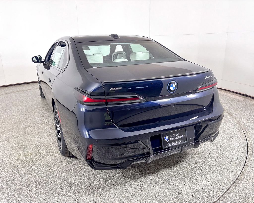New 2025 Carbon Black Metallic BMW 750e xDrive image 11