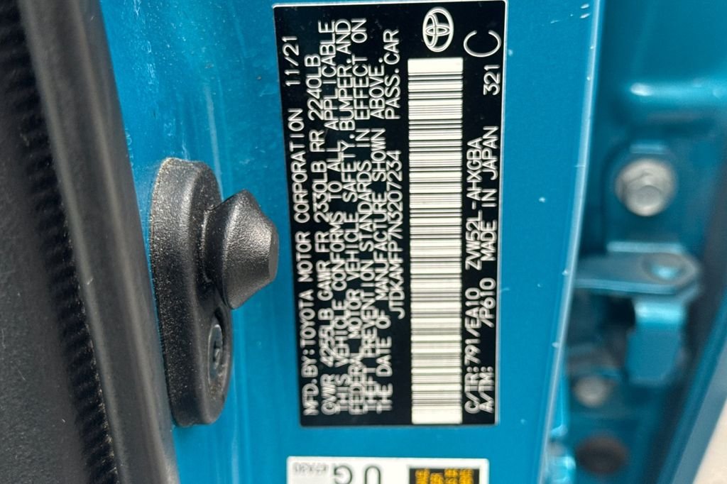 Certified Used 2022 Blue Toyota XLE image 37