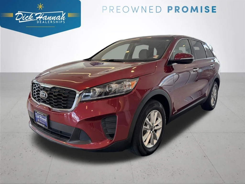 Used 2019 Red Kia LX image 1