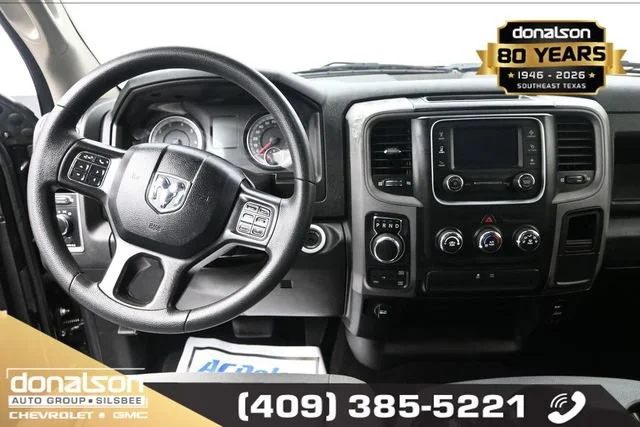 Used 2021 Diamond Black Crystal Pearlcoat Ram Tradesman image 12