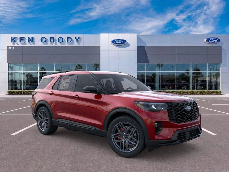 New 2026 Rapid Red Metallic Tinted Clearcoat Ford ST image 1