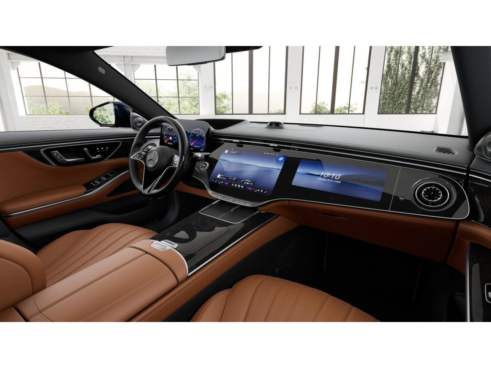 New 2027 Nautical Blue Metallic Mercedes-Benz S 500 4MATIC® Sedan image 6