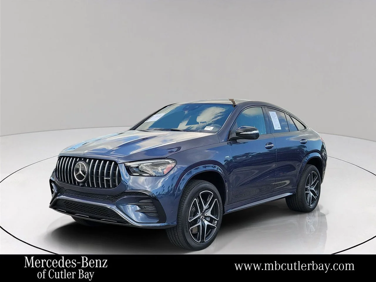 Certified Used 2024 Blue Mercedes-Benz GLE 53 AMG® image 1