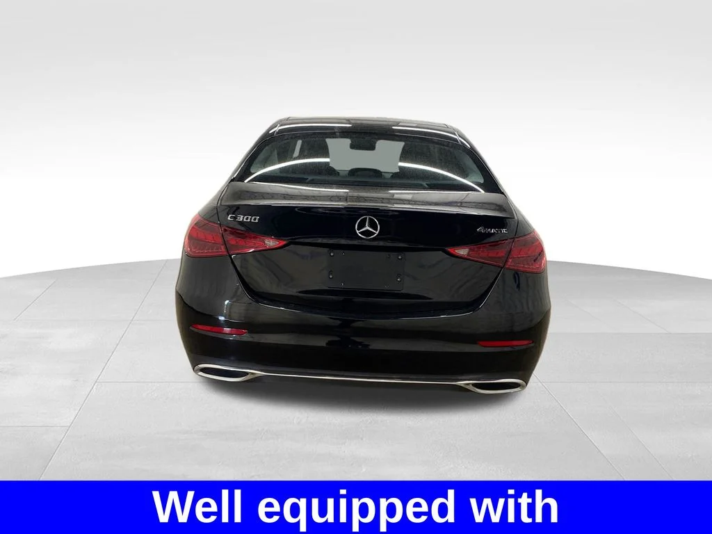 Used 2022 Black Mercedes-Benz C 300 image 3