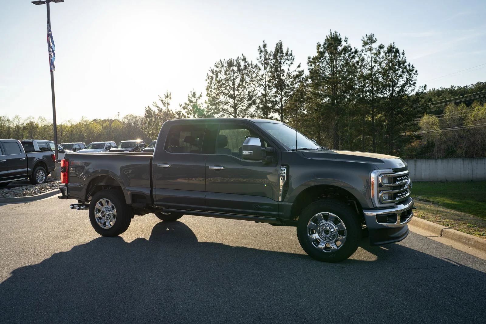 New 2026 Carbonized Gray Metallic Ford F-350® Lariat® image 24