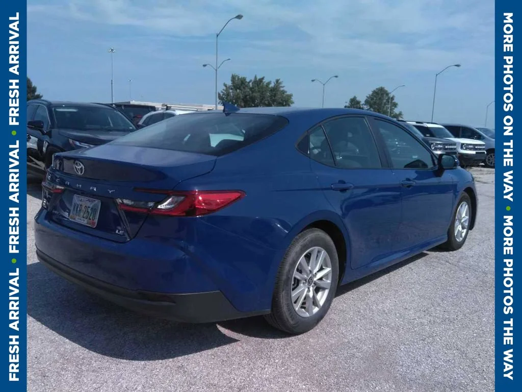 Certified Used 2025 Blue Toyota LE image 5