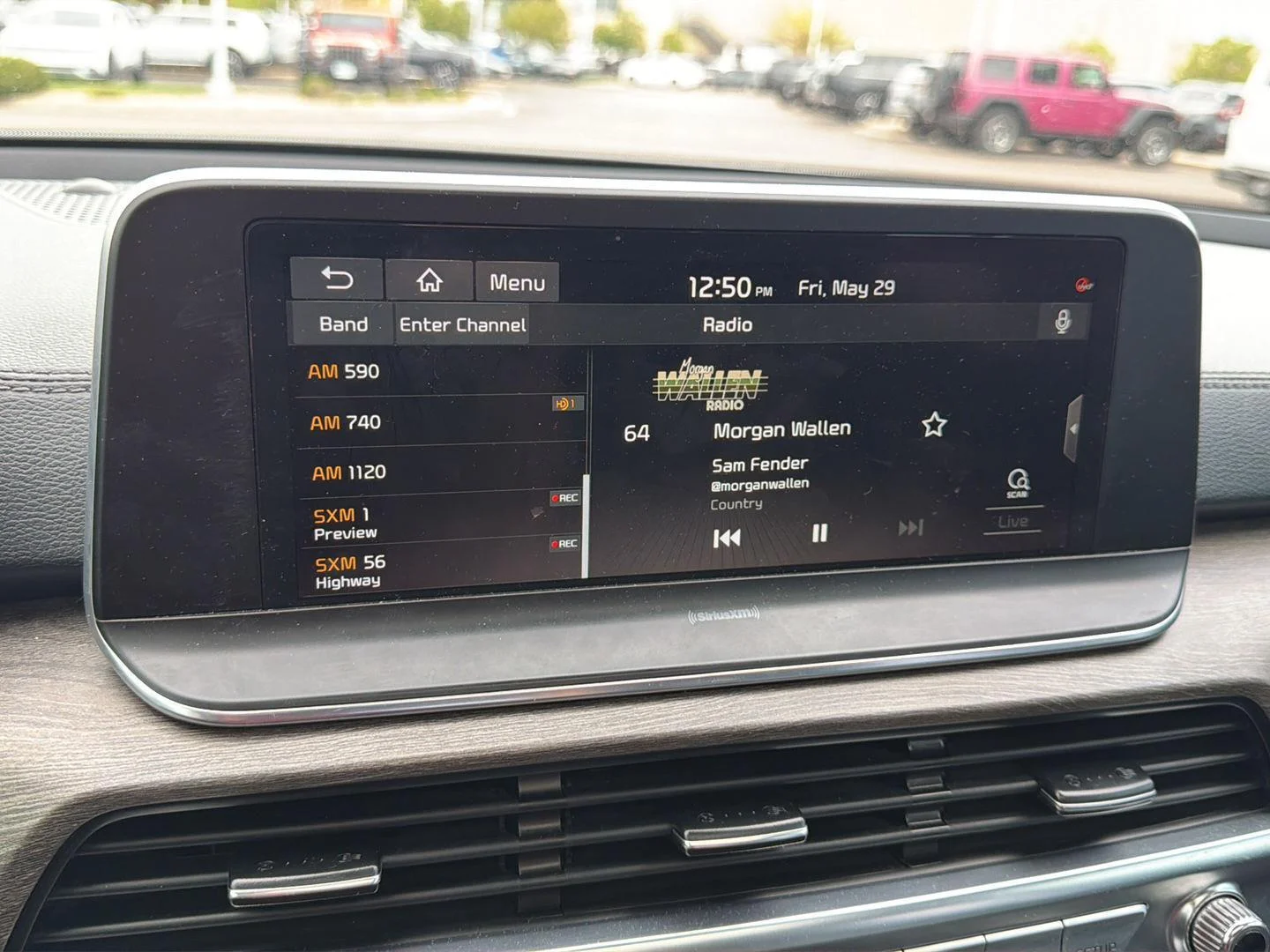 Used 2021 Glacial White Pearl Kia EX image 23