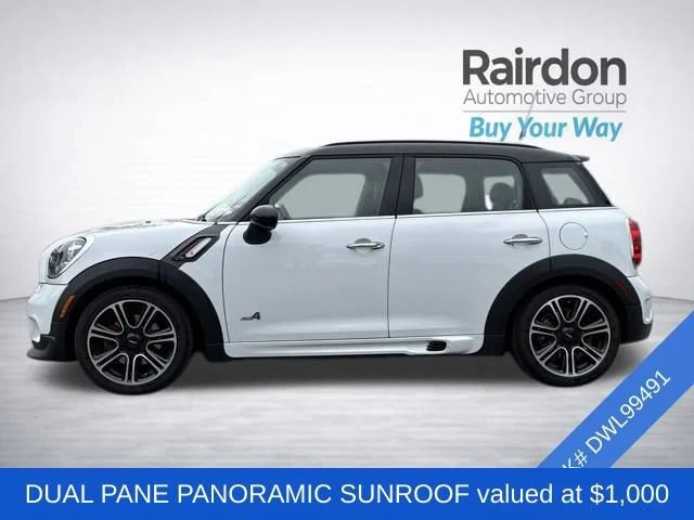 Used 2013 Light White MINI John Cooper Works ALL4 image 4