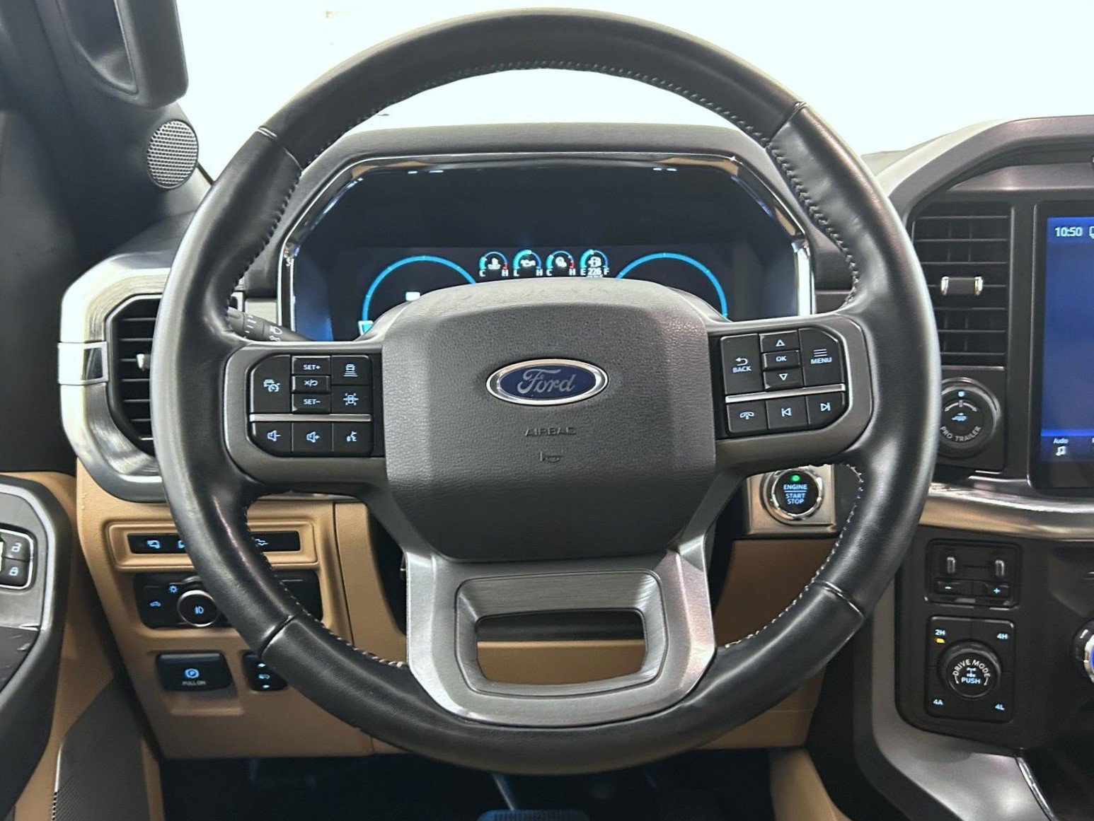 Used 2021 Gray Ford Lariat image 11