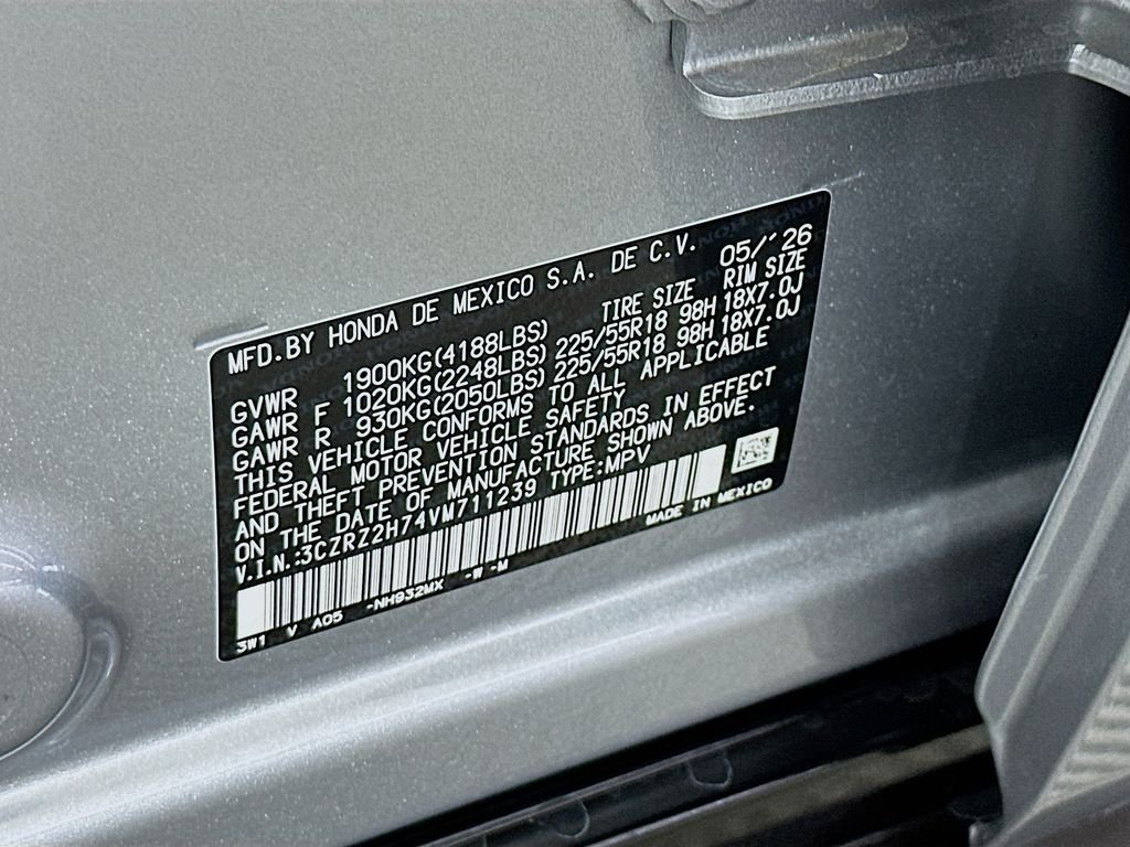 New 2027 Solar Silver Metallic Honda EX-L image 31
