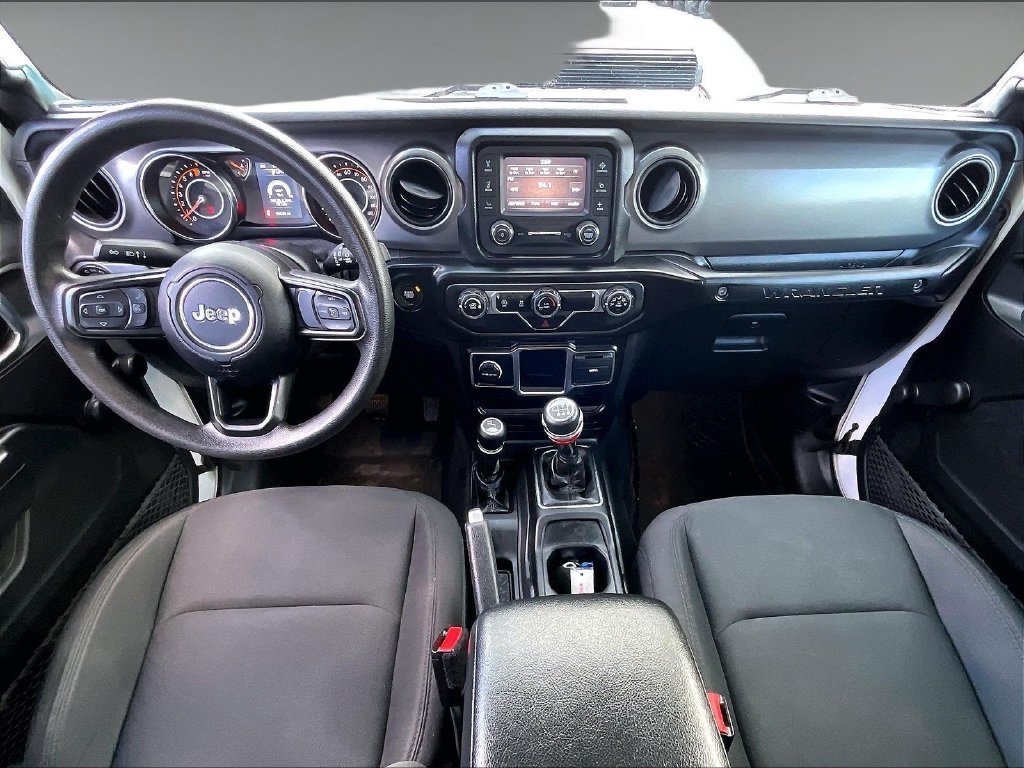 Used 2021 Bright White Clearcoat Jeep Unlimited Willys image 20