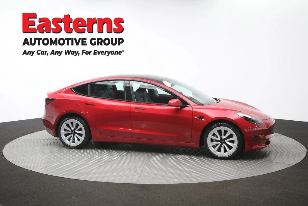 Used 2021 Red Tesla Long Range image 40