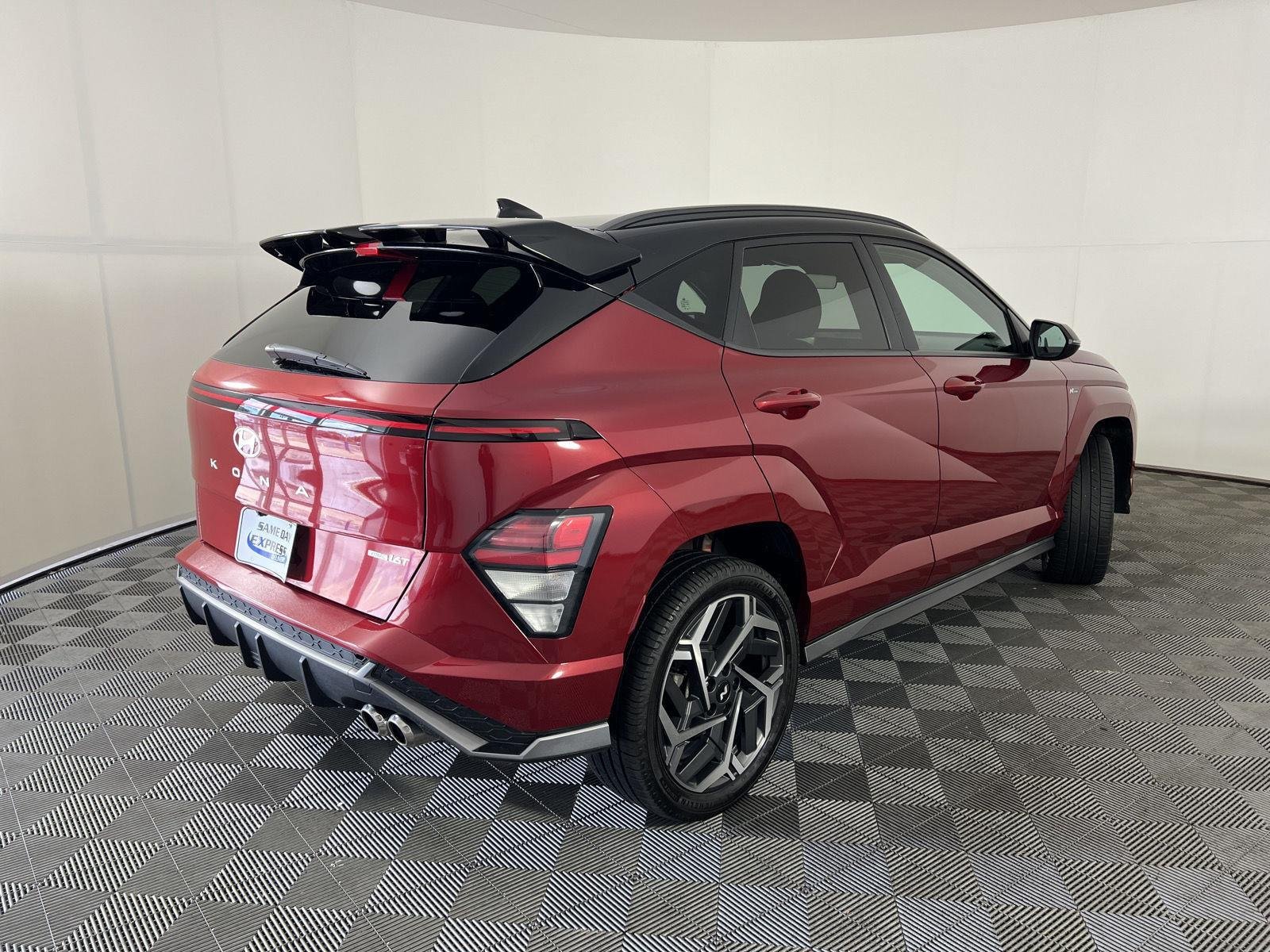 Used 2024 Ultimate Red Metallic w/Black Roof Hyundai N Line image 8