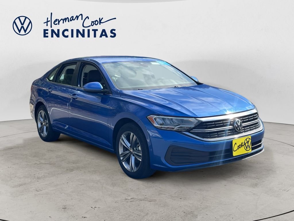 Certified Used 2024 Rising Blue Metallic Volkswagen 1.5T SE image 7