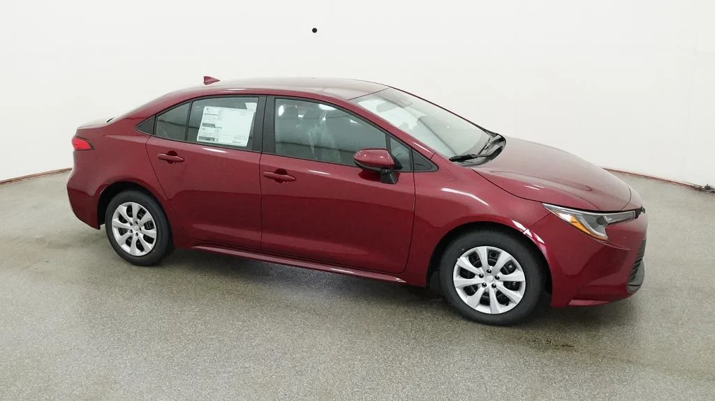 New 2026 Ruby Flare Pearl Toyota LE image 12