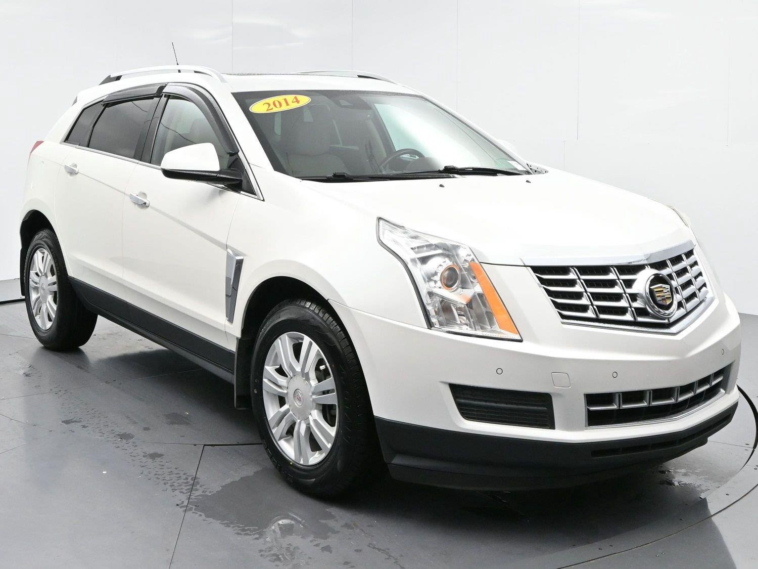 Used 2014 Platinum Ice Tricoat Cadillac Luxury Collection image 2