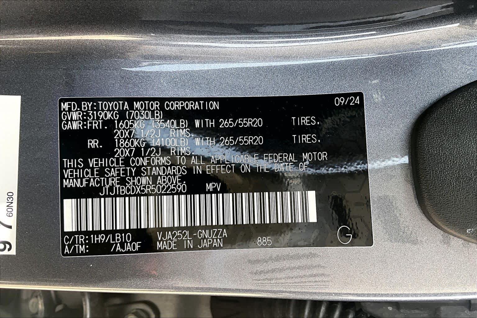 Used 2024 Nebula Gray Pearl Lexus Premium+ image 37