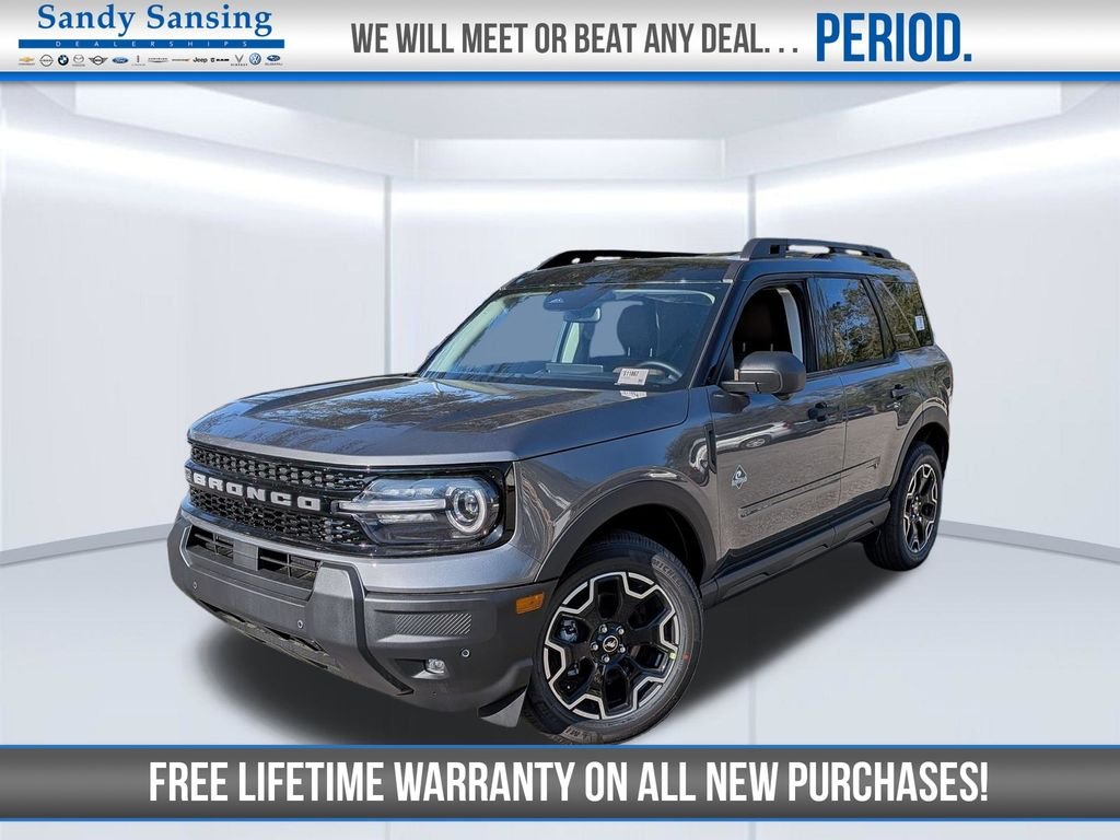 New 2026 Carbonized Gray Metallic Ford Outer Banks® image 1