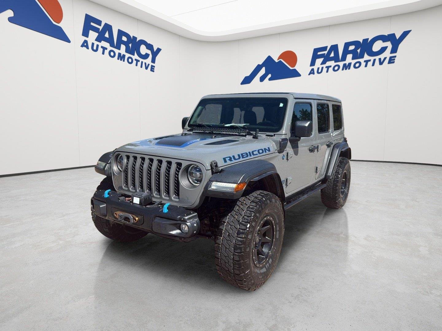 Used 2021 Sting-Gray Clearcoat Jeep Unlimited Rubicon image 3