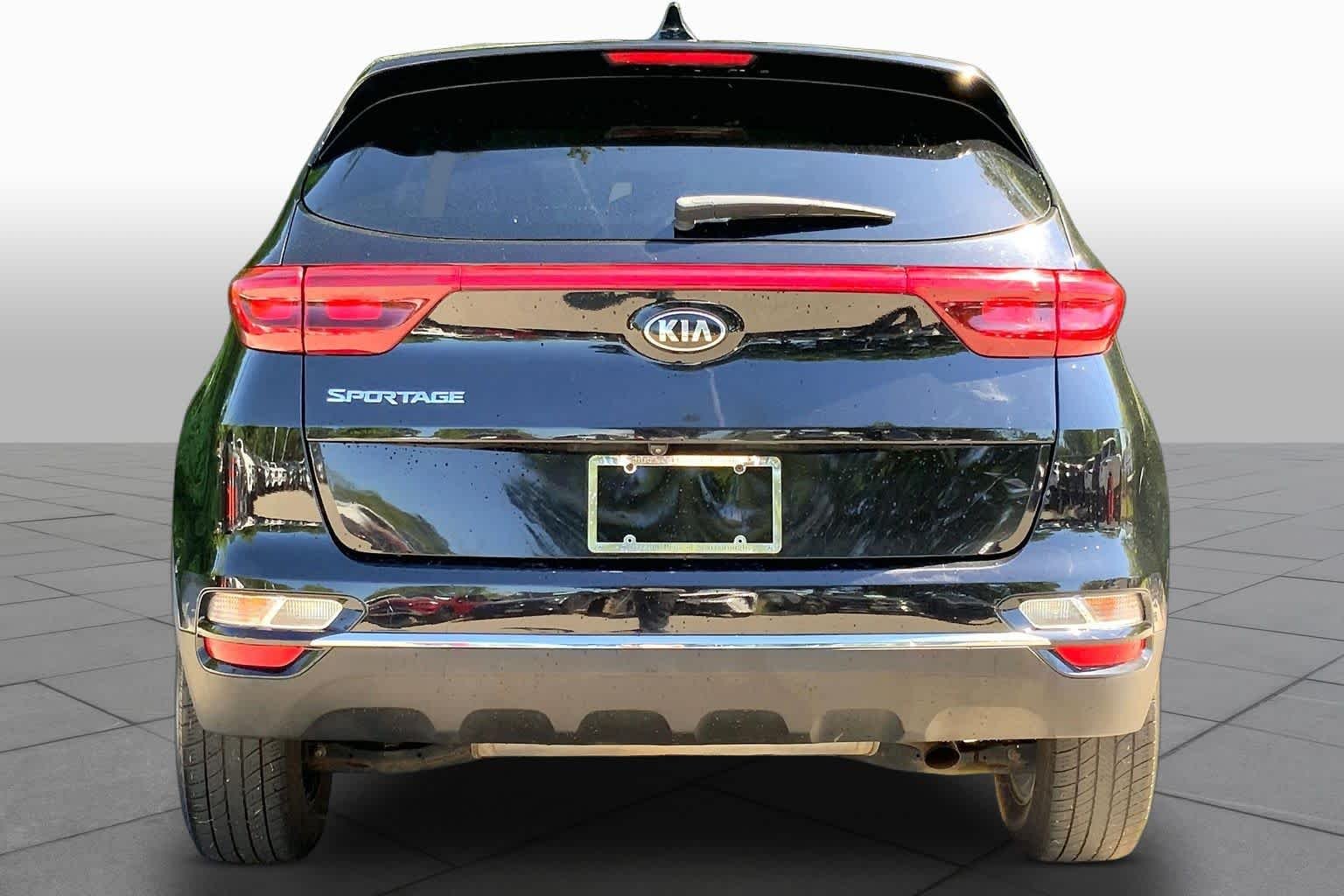 Used 2021 Black Cherry Kia LX image 5