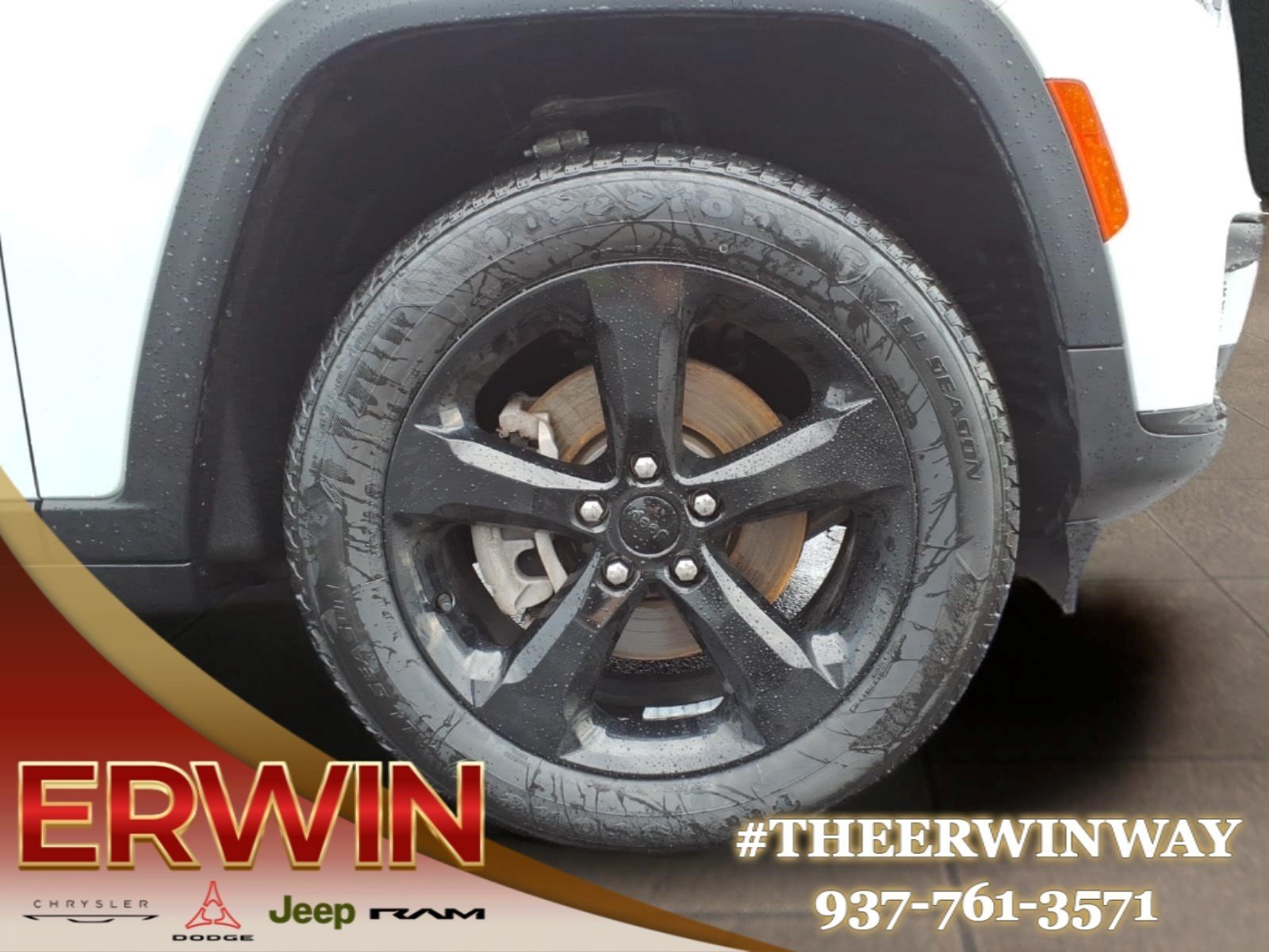 Certified Used 2023 White Jeep Altitude image 9