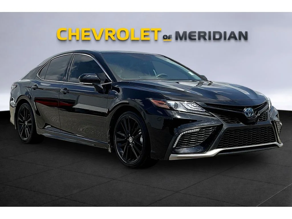 Used 2024 Black Toyota Hybrid XSE image 1
