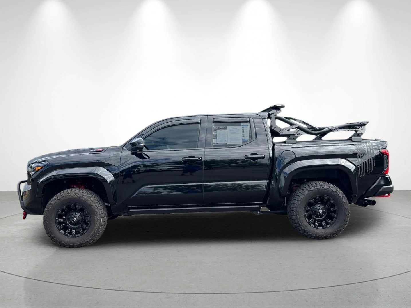 Used 2025 Black Toyota TRD Pro Hybrid image 2