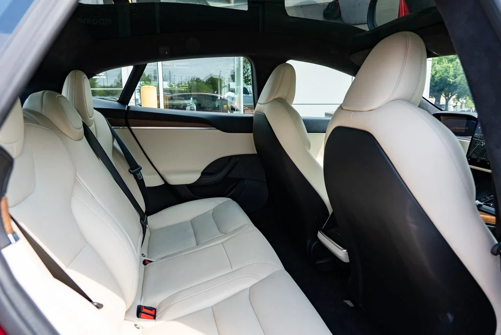 Used 2022 Red Tesla Base image 22