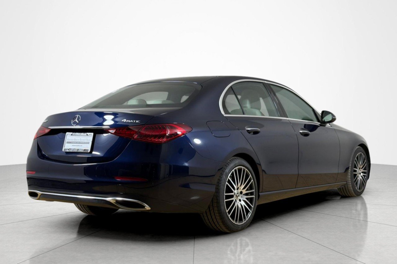 Used 2023 Lunar Blue Metallic Mercedes-Benz C 300 image 5