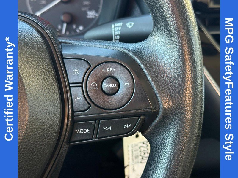 Certified Used 2024 CLASSIC SILVER METALLIC Toyota LE image 21