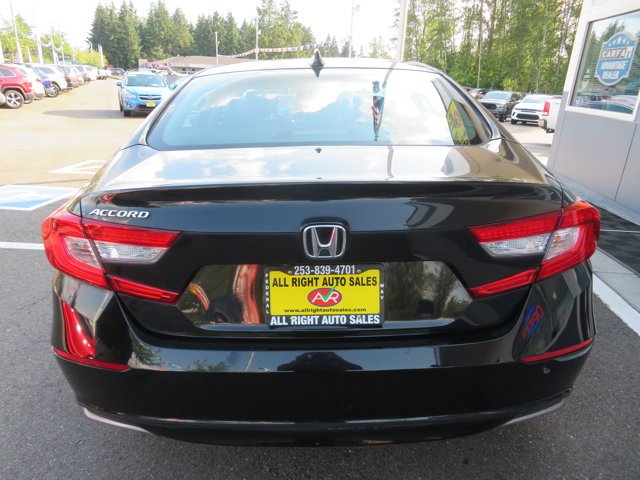 Used 2018 Crystal Black Pearl Honda LX 1.5T image 4