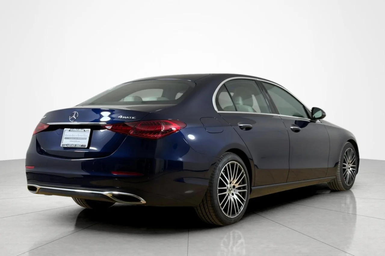 Used 2023 Lunar Blue Metallic Mercedes-Benz C 300 image 5