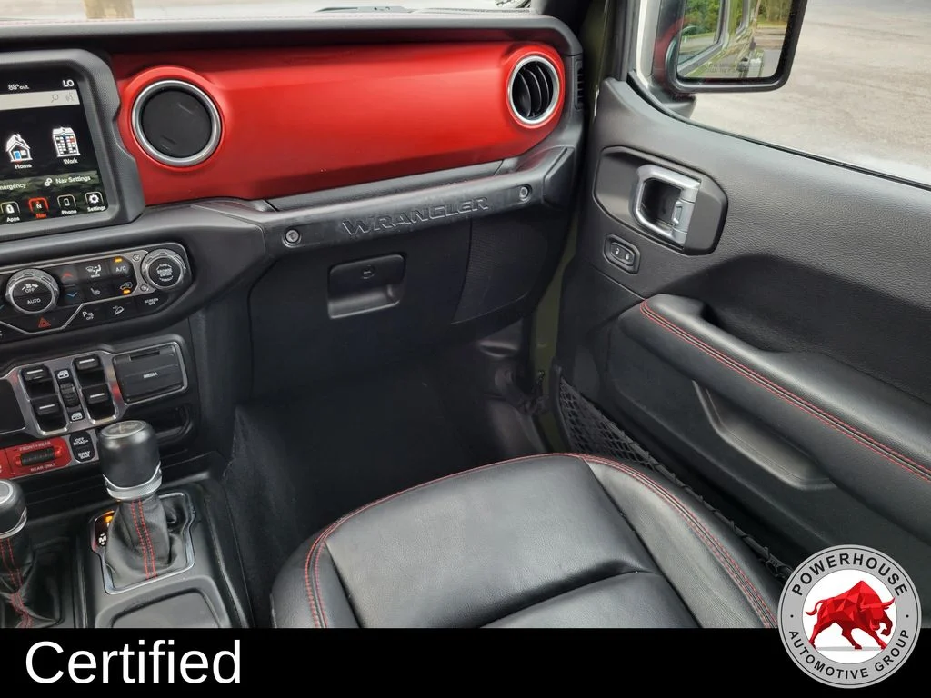Used 2021 Green Jeep Unlimited Rubicon image 21