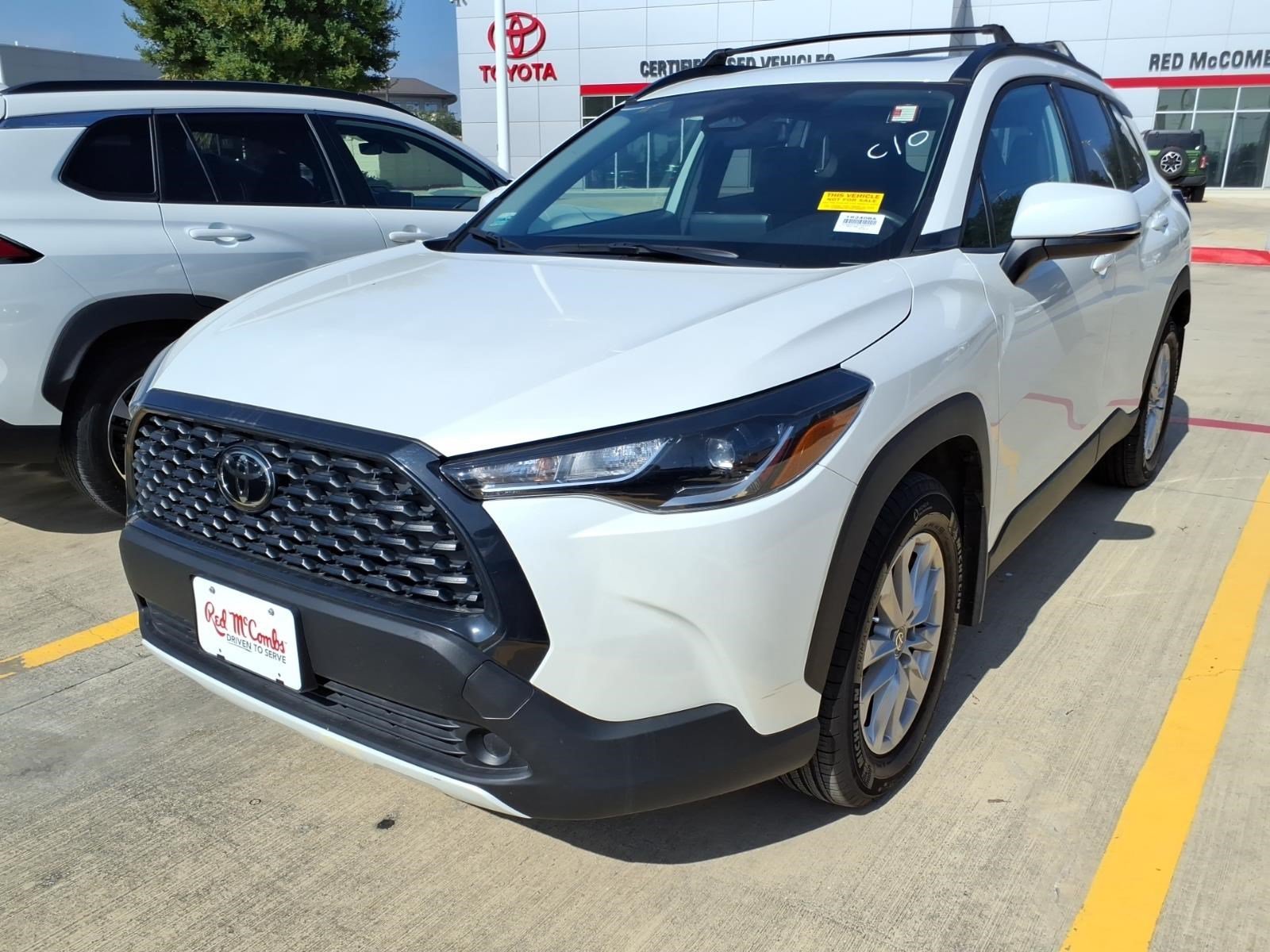 Used 2023 White Toyota LE image 1
